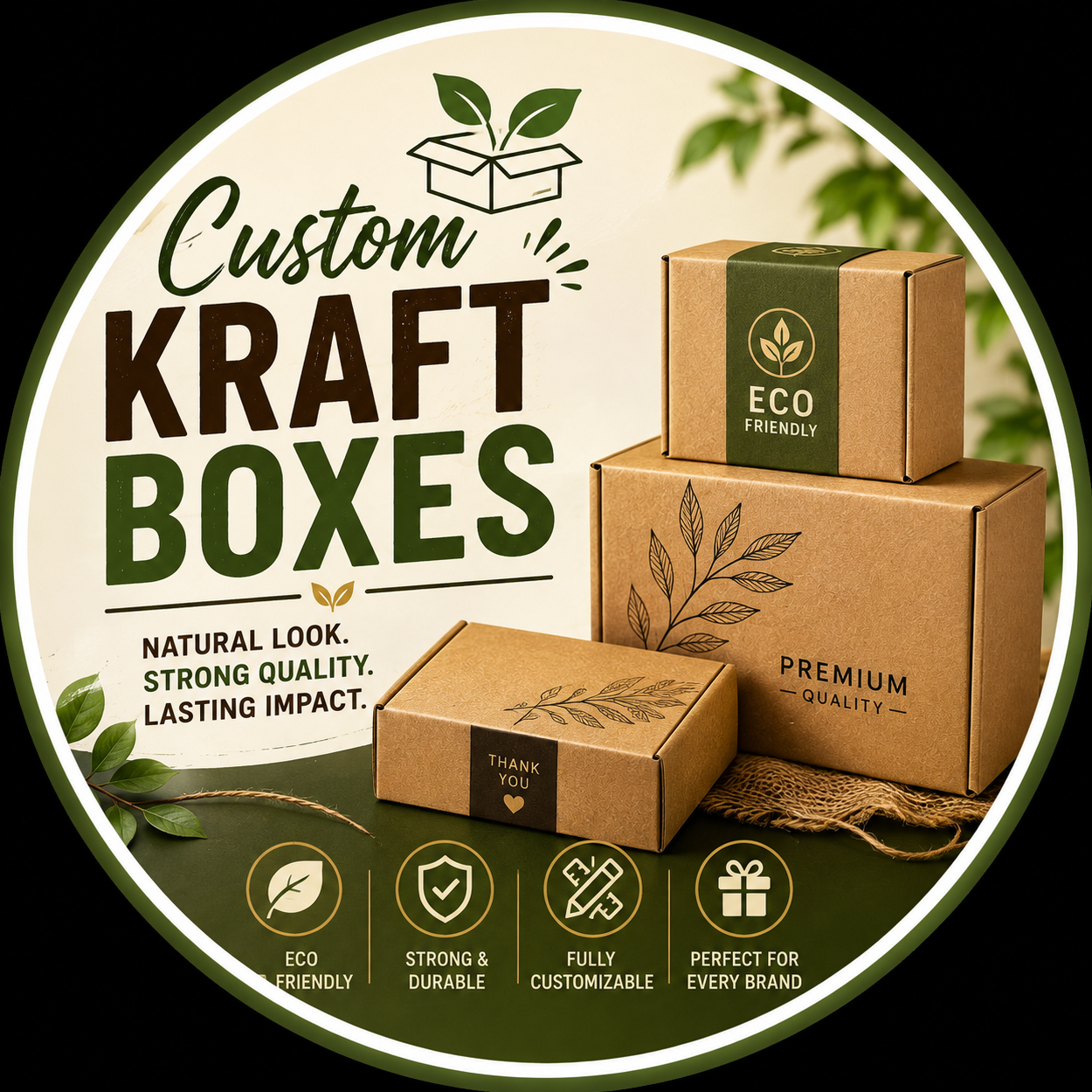 Custom Kraft Boxes